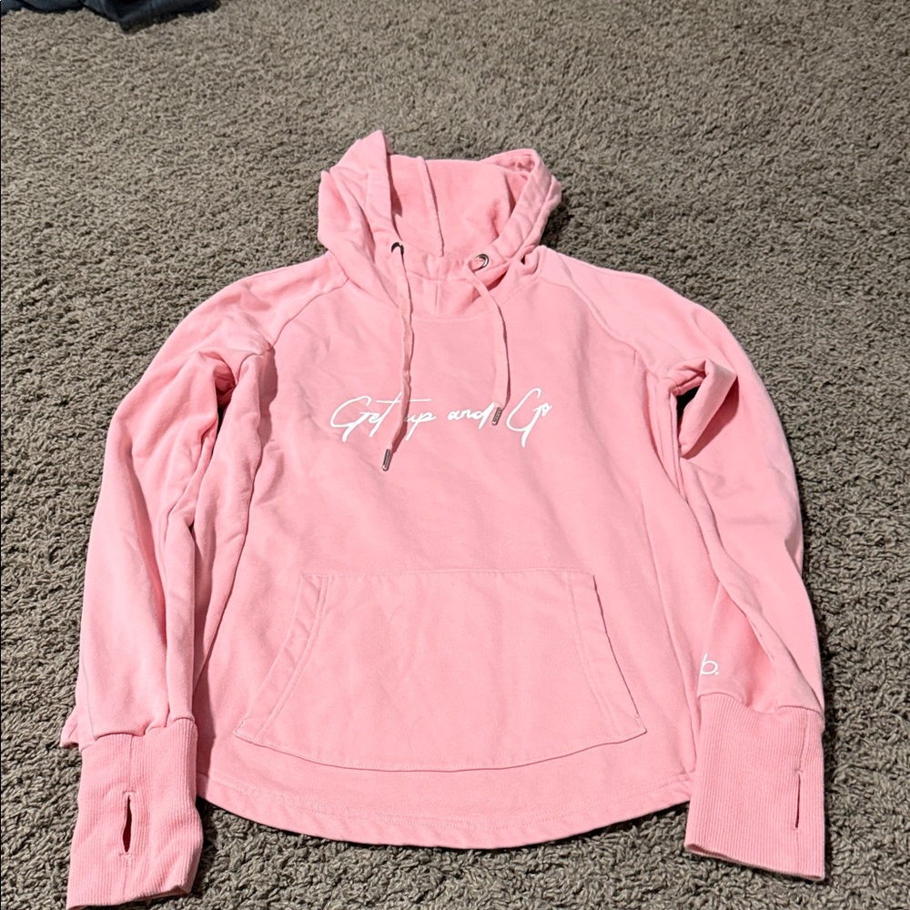 Light pink hoodie